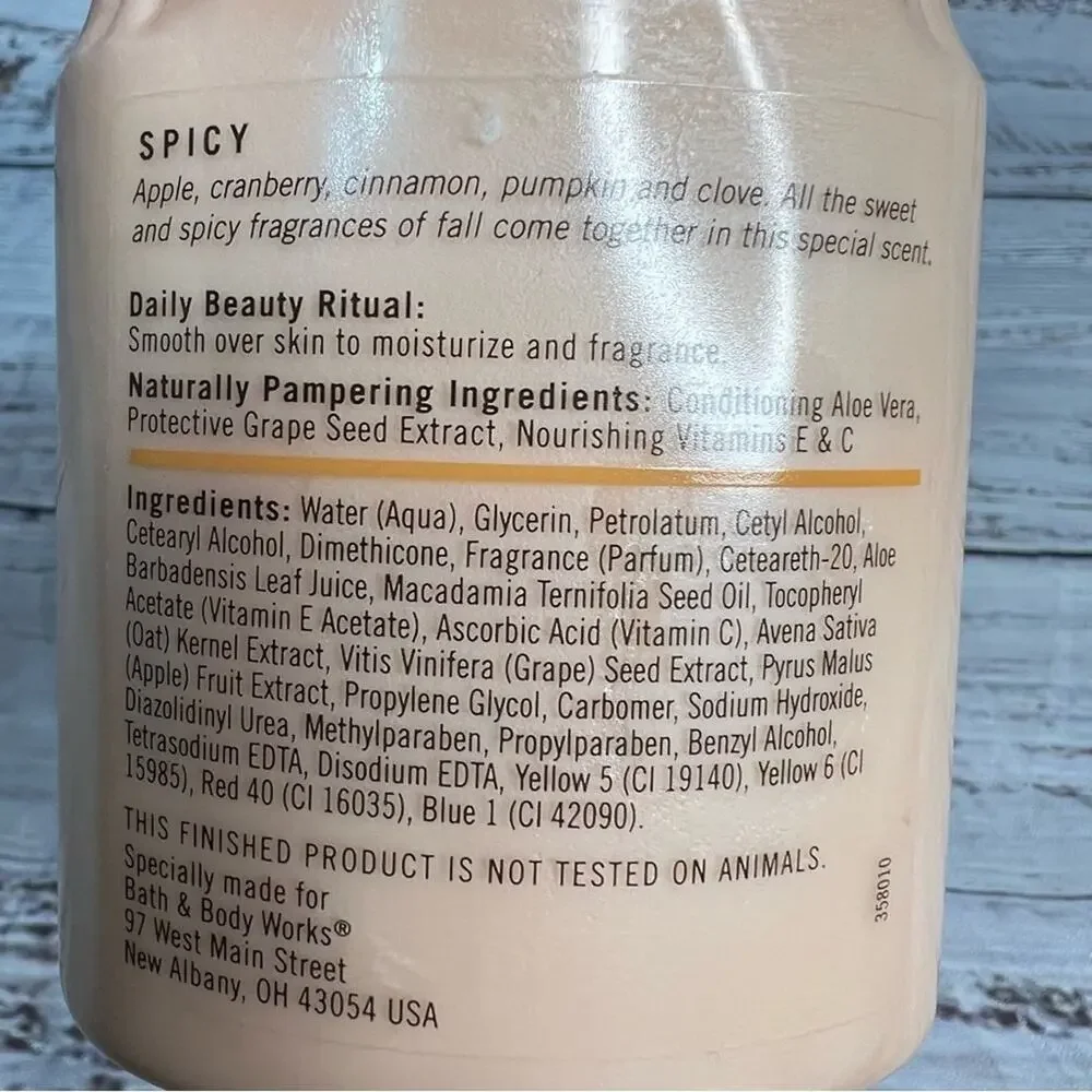 Bath & Body Works bath body